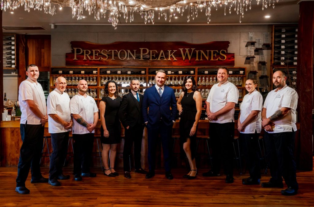 Preston Peak Wedding Team